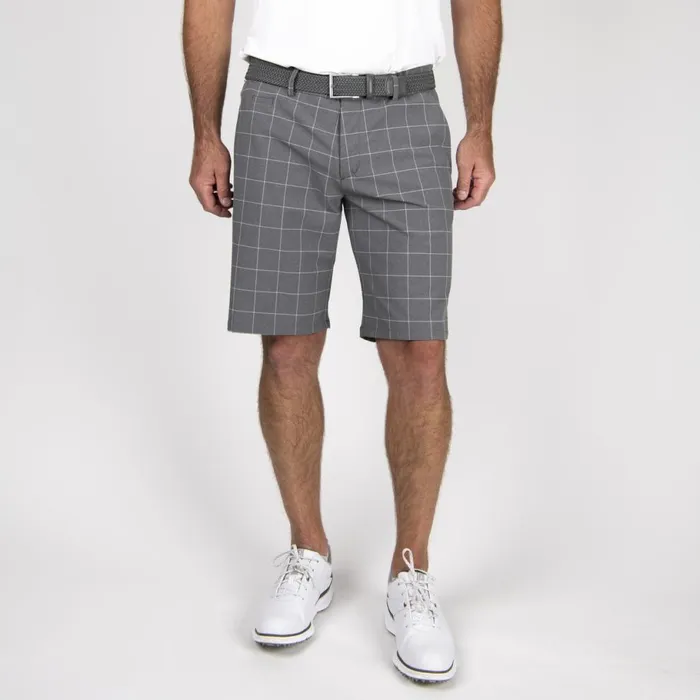 KJUS Bottoms Ike Texture Shorts 8211 Water Repellent Golf Shorts Alloywhite 8211 Men KJUS Bottoms Ike Texture Shorts 8211 Water Repellent Golf Shorts Alloywhite 8211 Men