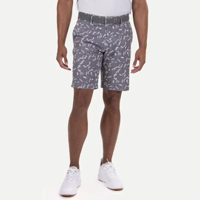 KJUS Bottoms Iver Printed Shorts 10039039 Steel Greyalloy 8211 Men