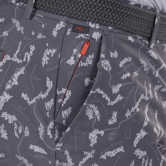 KJUS Bottoms Iver Printed Shorts 10039039 Steel Greyalloy 8211 Men