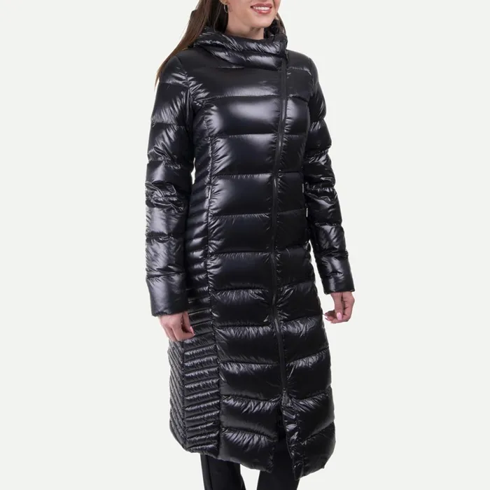 KJUS Jackets and Vests Alina Long Coat Black 8211 Women