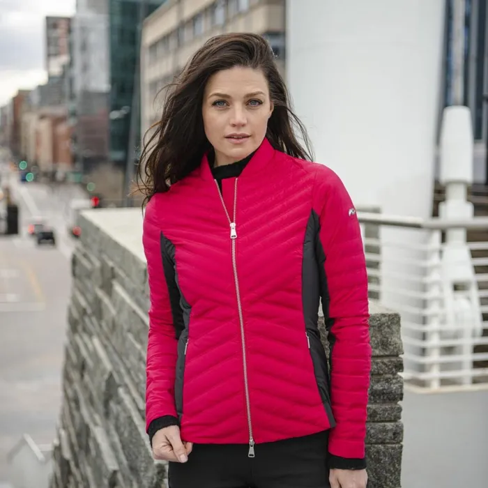 KJUS Jackets and Vests Bellavista Jacket Cranberryblack 8211 Women
