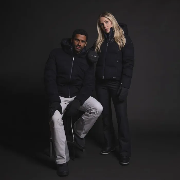 KJUS Jackets and Vests Cashmere Tech Jacket Deep Space 8211 Men