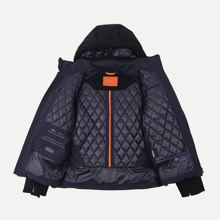 KJUS Jackets and Vests Cashmere Tech Jacket Deep Space 8211 Men