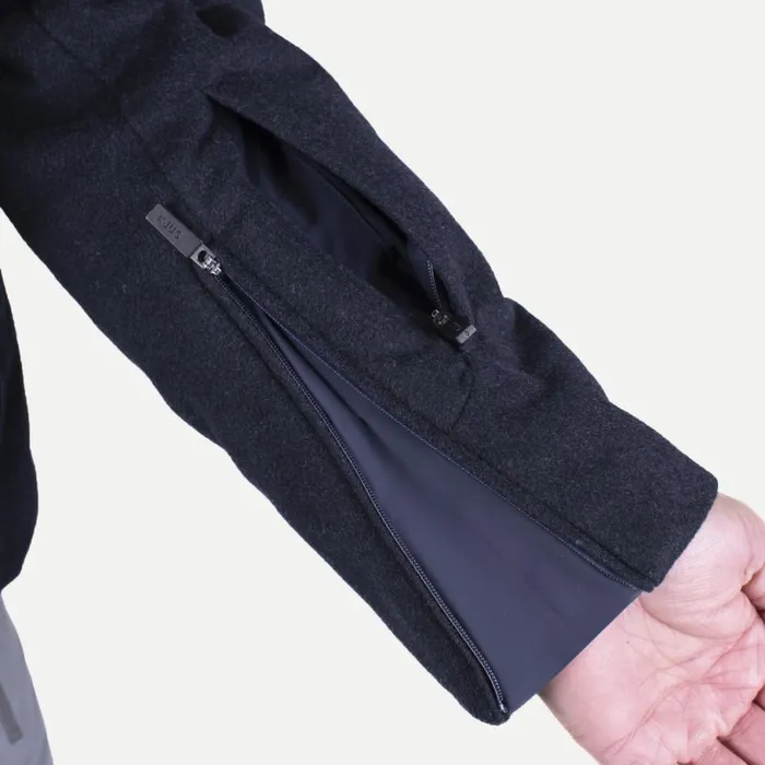 KJUS Jackets and Vests Cashmere Tech Jacket Deep Space 8211 Men