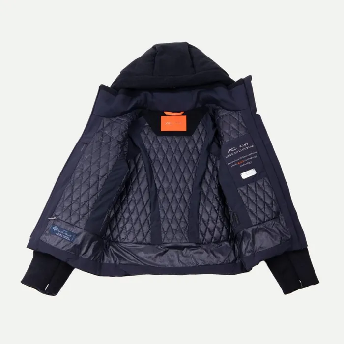 KJUS Jackets and Vests Cashmere Tech Jacket Deep Space 8211 Women