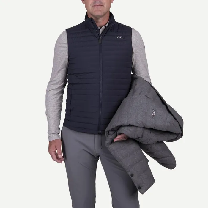 KJUS Jackets and Vests Kensington Blazer Jacket Steel Greydeep Space 8211 Men