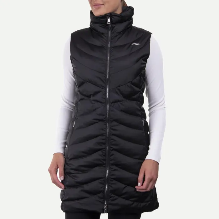 KJUS Jackets and Vests Klosters Vest Black 8211 Women