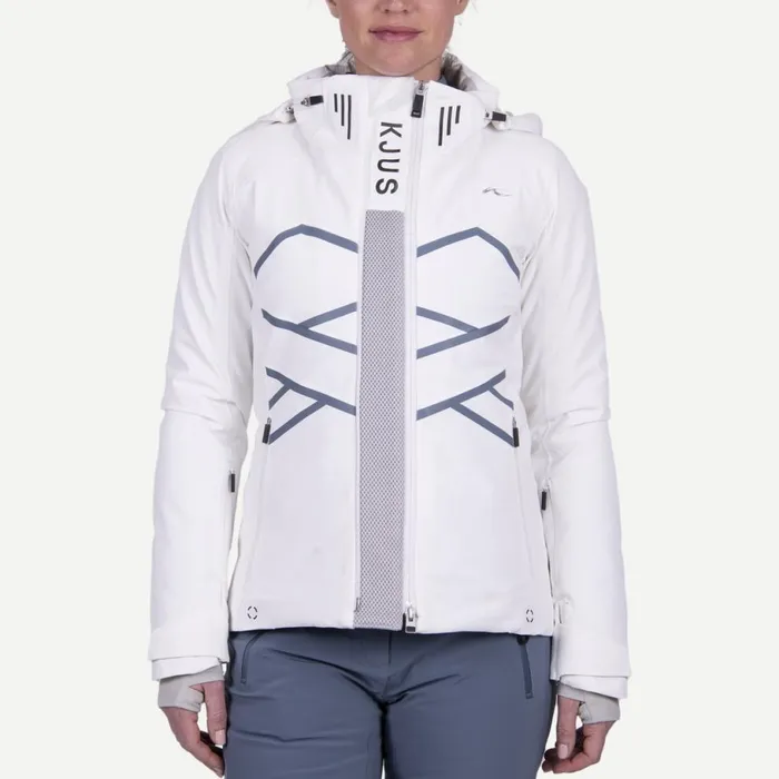 KJUS Jackets and Vests Ligety Jacket White 8211 Women