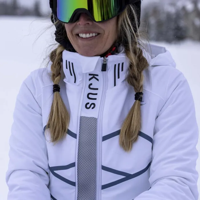 KJUS Jackets and Vests Ligety Jacket White 8211 Women