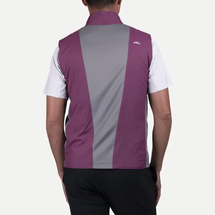 KJUS Jackets and Vests Radiation Vest II 8211 Insulated Golf Vest Nightshadepewter 8211 Men