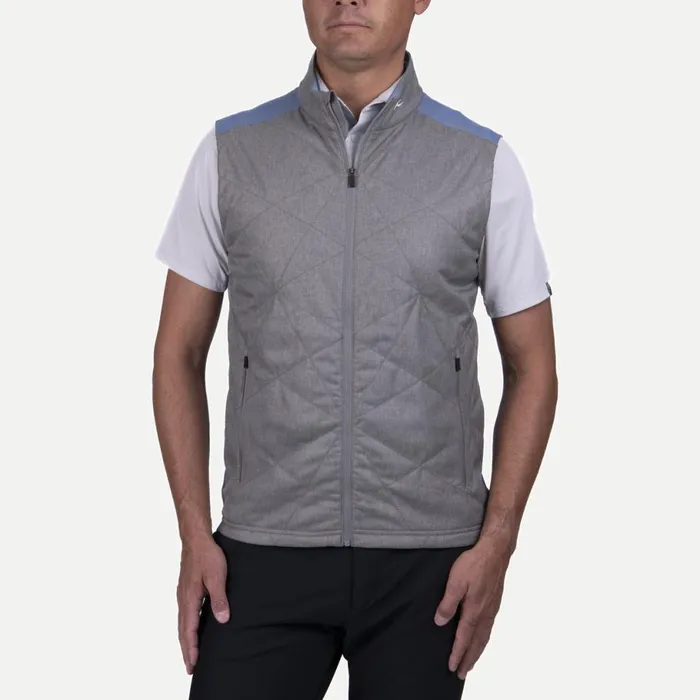 KJUS Jackets and Vests Retention Vest Pewterneptune 8211 Men