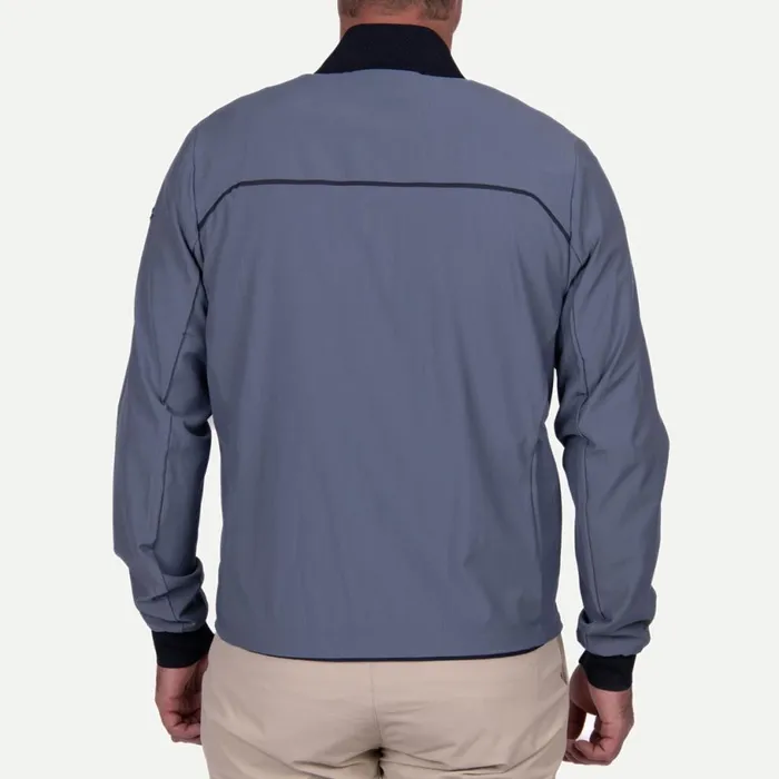 KJUS Jackets and Vests Rylan Bomber Jacket Deep Spacesteel Blue 8211 Men