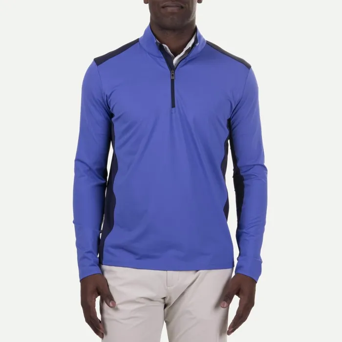 KJUS Midlayers and Sweaters Cool Recovery Midlayer HalfZip Mykonosatlanta Blue 8211 Men KJUS Midlayers and Sweaters Cool Recovery Midlayer HalfZip Mykonosatlanta Blue 8211 Men