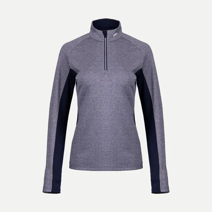 KJUS Midlayers and Sweaters Emelia HalfZip Atlanta Blue 8211 Women