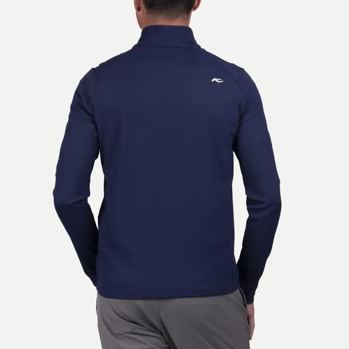 KJUS Midlayers and Sweaters Ethan Midlayer HalfZip Atlanta Blue 8211 Men