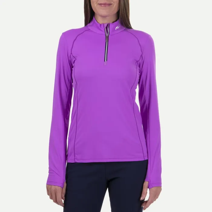 KJUS Midlayers and Sweaters Hyannis Port Midlayer HalfZip Foxglove 8211 Women KJUS Midlayers and Sweaters Hyannis Port Midlayer HalfZip Foxglove 8211 Women