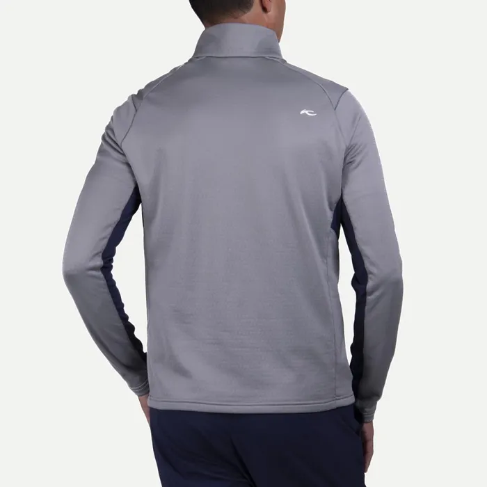KJUS Midlayers and Sweaters Hydraulic Midlayer HalfZip Pewteratlanta Blue 8211 Men