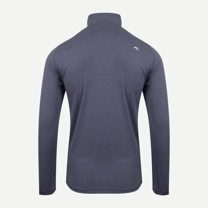 KJUS Midlayers and Sweaters K Midlayer HalfZip Atlanta Blue Melangeatlanta Blue 8211 Men