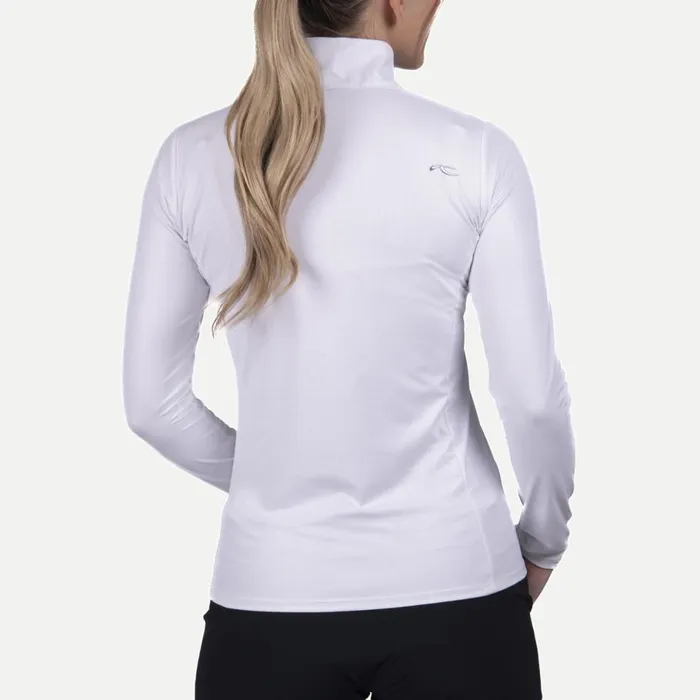 KJUS Midlayers and Sweaters Motion Print HalfZip White 8211 Women