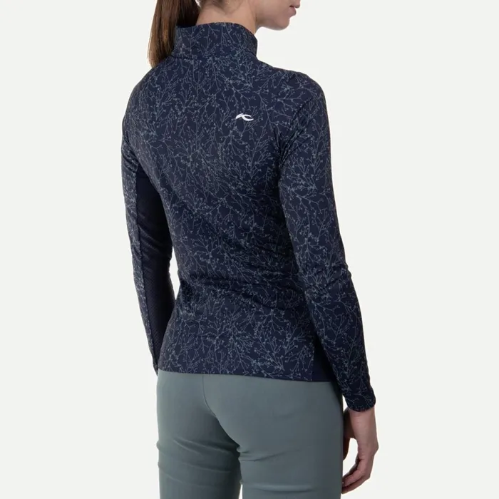 KJUS Midlayers and Sweaters Sunshine Printed HalfZip Atlanta Bluepatina 8211 Women