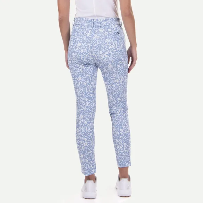 KJUS Pants and Skorts Ice Light 78 Treggings Print Calm Bluewhite 8211 Women