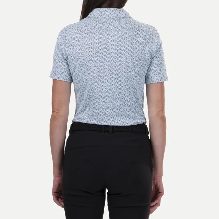 KJUS Polos Bella Structure Polo SS Icy Blueatlanta Blue 8211 Women