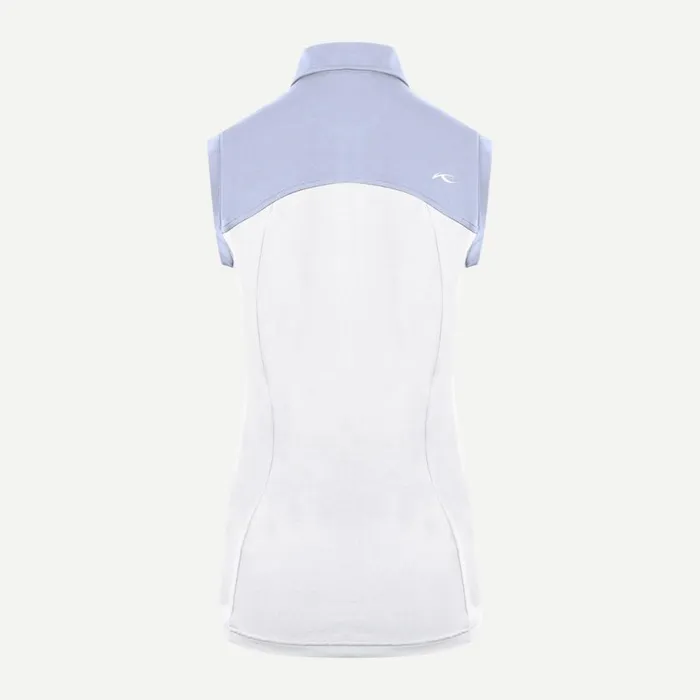 KJUS Polos Callie Polo SL Whitecrystal Blue 8211 Women