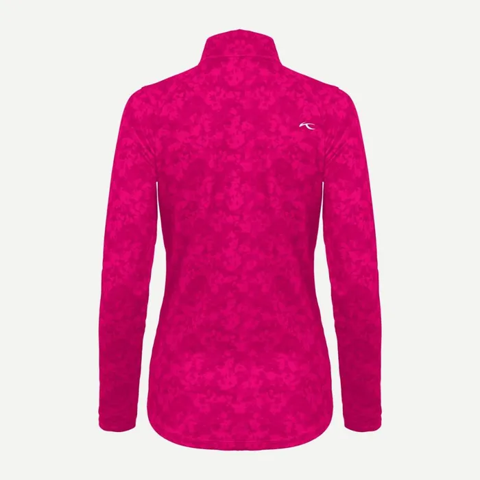 KJUS Polos Dana Printed Polo LS Cranberry 8211 Women