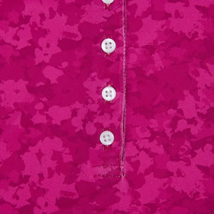 KJUS Polos Dana Printed Polo LS Cranberry 8211 Women