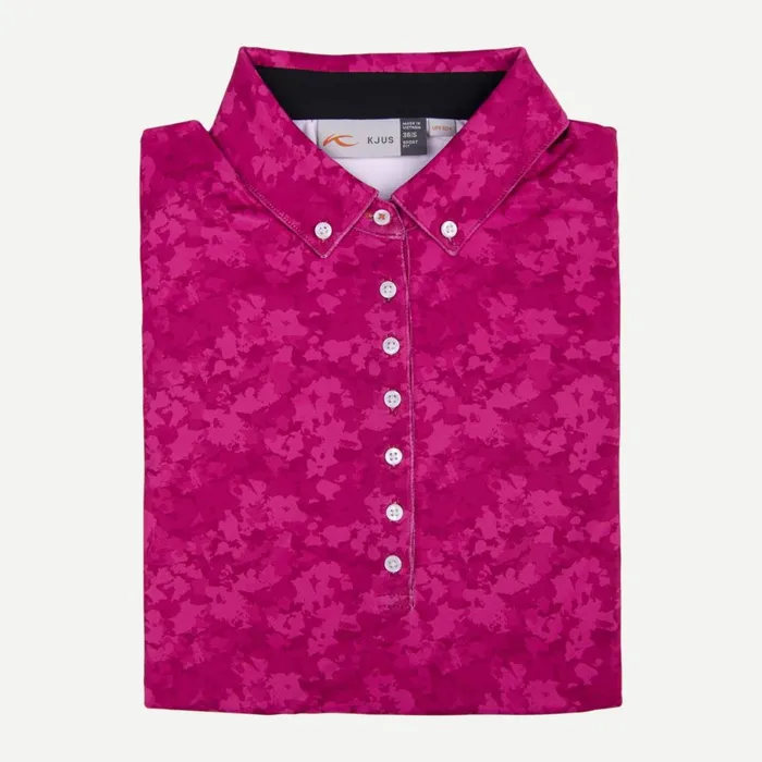 KJUS Polos Dana Printed Polo LS Cranberry 8211 Women