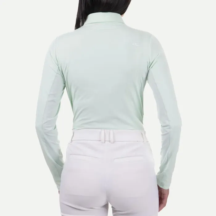 KJUS Polos Elena Cooling Polo LS Cucumber Ice 8211 Women
