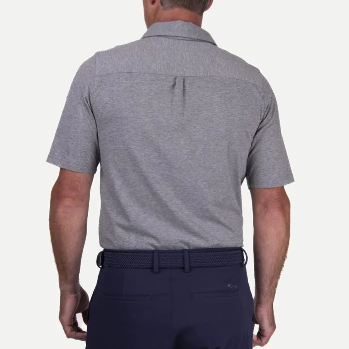 KJUS Polos Inverness Polo SS Steel Grey Melange 8211 Men
