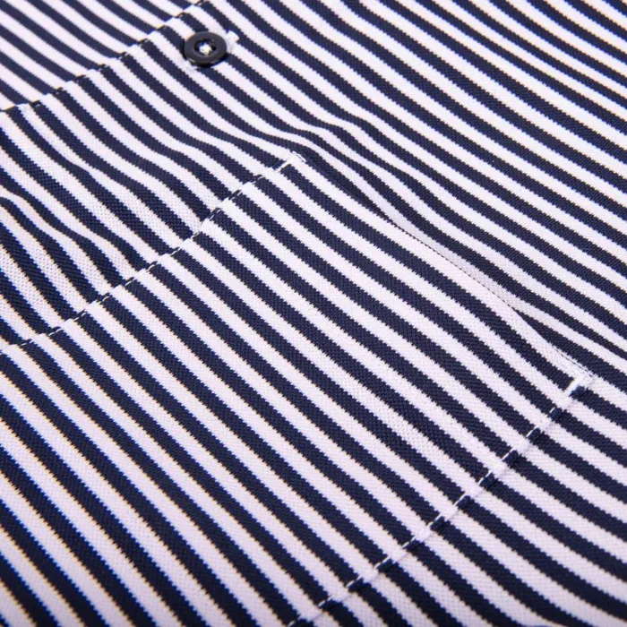 KJUS Polos Lee Stripe Polo SS Whiteatlanta Blue 8211 Men
