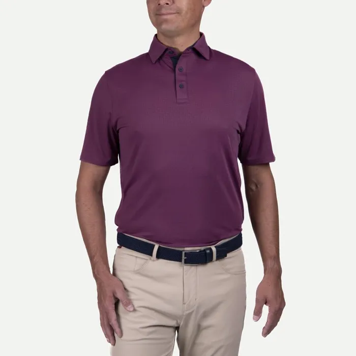 KJUS Polos Savin Structure Polo SS Nightshade 8211 Men