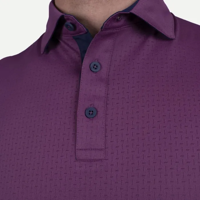 KJUS Polos Savin Structure Polo SS Nightshade 8211 Men