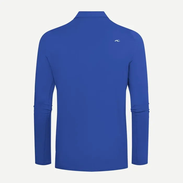 KJUS Polos Soren Solid Polo LS Aegean 8211 Men