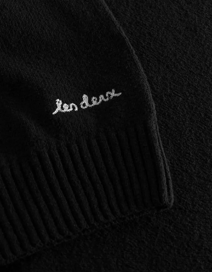 Knitwear Men Les Deux Brad Roundneck Knit 8211 BlackBlack