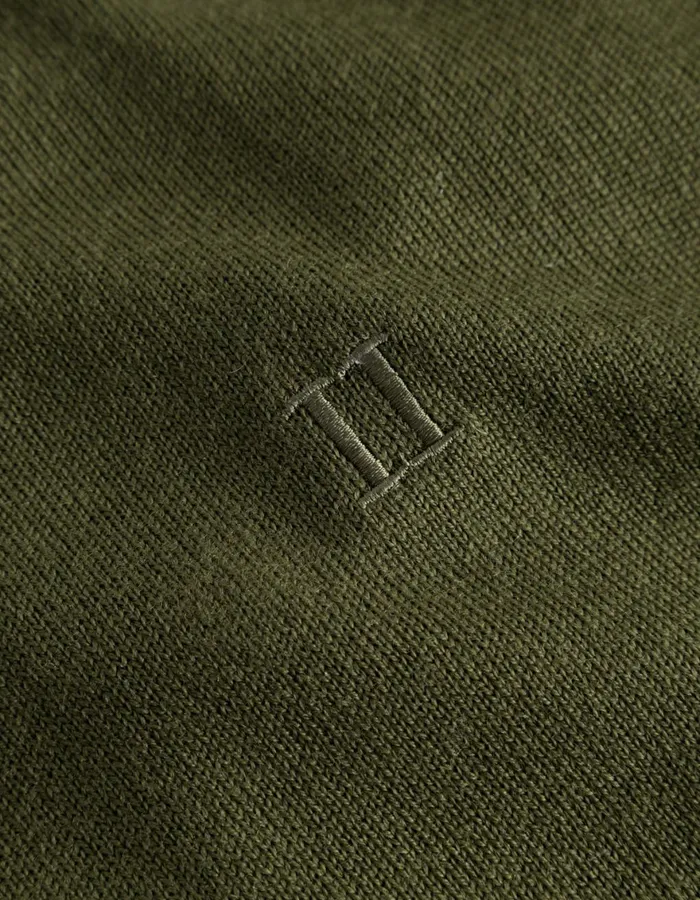 Knitwear Men Les Deux Greyson Merino Knit 8211 Chive Green