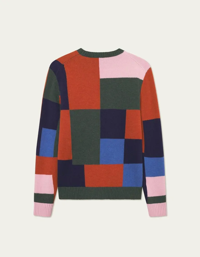 Knitwear Men Les Deux Yale Colorblock Knit 8211 Multicolor Knitwear Men Les Deux Yale Colorblock Knit 8211 Multicolor