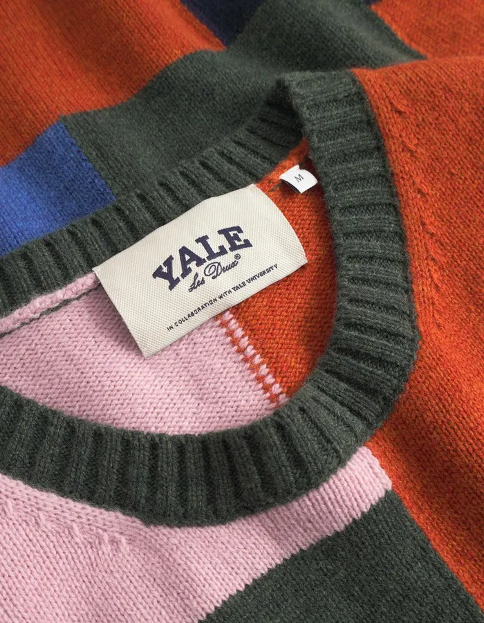 Knitwear Men Les Deux Yale Colorblock Knit 8211 Multicolor Knitwear Men Les Deux Yale Colorblock Knit 8211 Multicolor