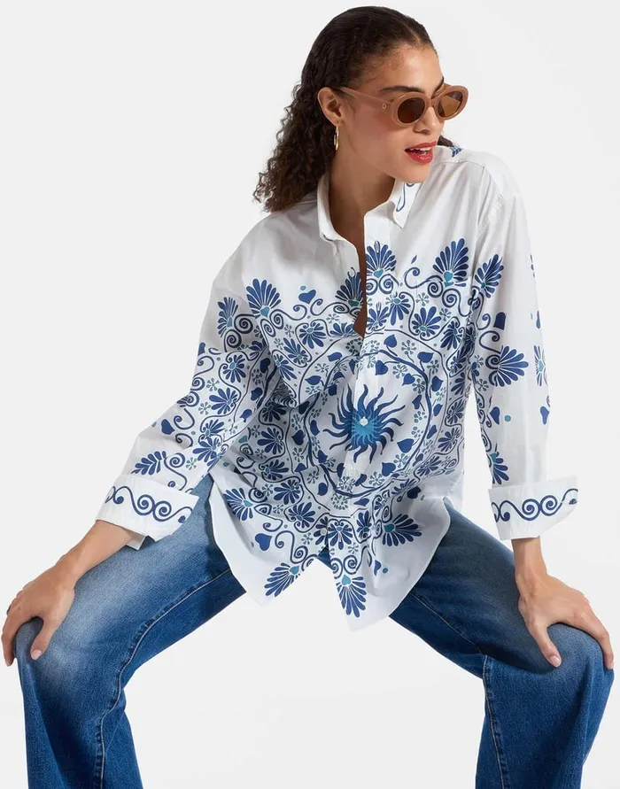 La Doublej Better Than Your Boyfriend039s Shirt Olympus Place Cream In Cotton Poplin Women Shirts and Tops La Doublej Better Than Your Boyfriend039s Shirt Olympus Place Cream In Cotton Poplin Women Shirts and Tops