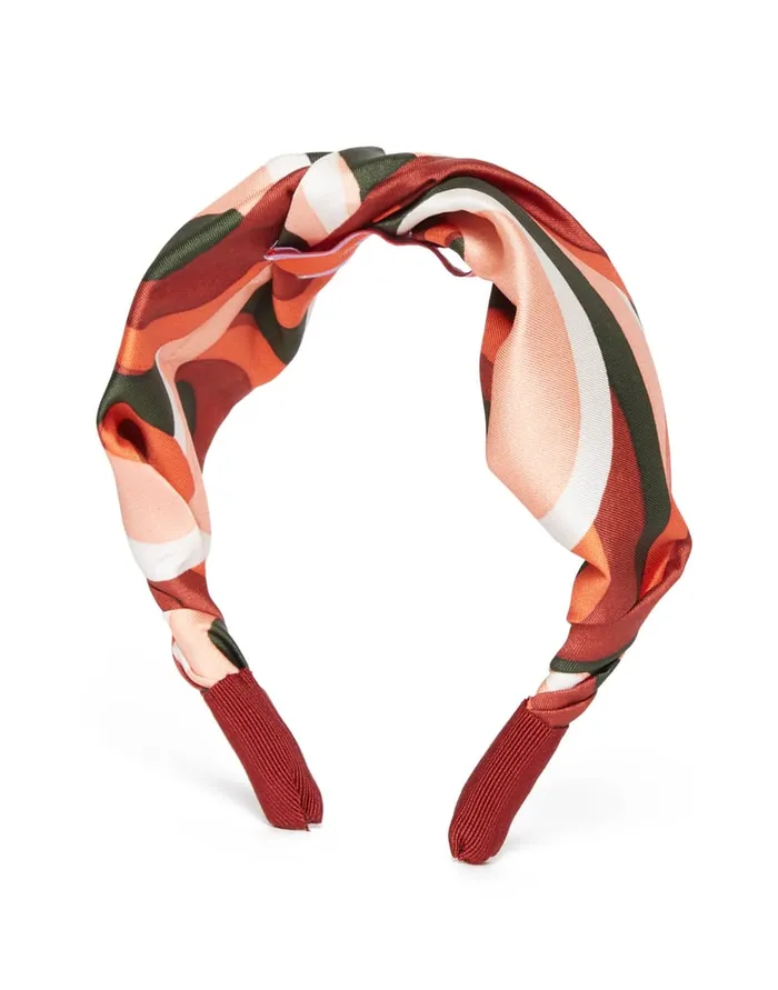 La Doublej Cerchietto Prometheus Pale Pink In Twill Women Hair Accessories