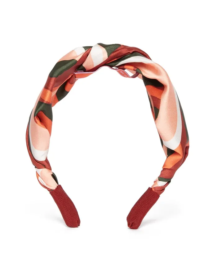 La Doublej Cerchietto Prometheus Pale Pink In Twill Women Hair Accessories