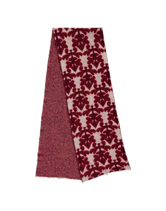 La Doublej HalfLight Scarf Herald Cream In Light Mohair Women Foulards and Scarves