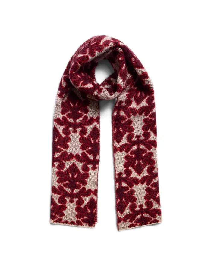 La Doublej HalfLight Scarf Herald Cream In Light Mohair Women Foulards and Scarves