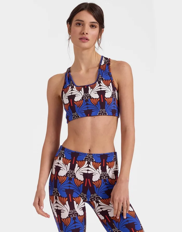 La Doublej Magica Bra Ali Micro Chocolate In Jersey Stretch Women Loungewear