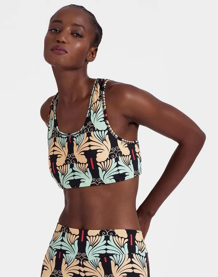 La Doublej Magica Bra Ali Micro Yellow In Jersey Stretch Women Loungewear