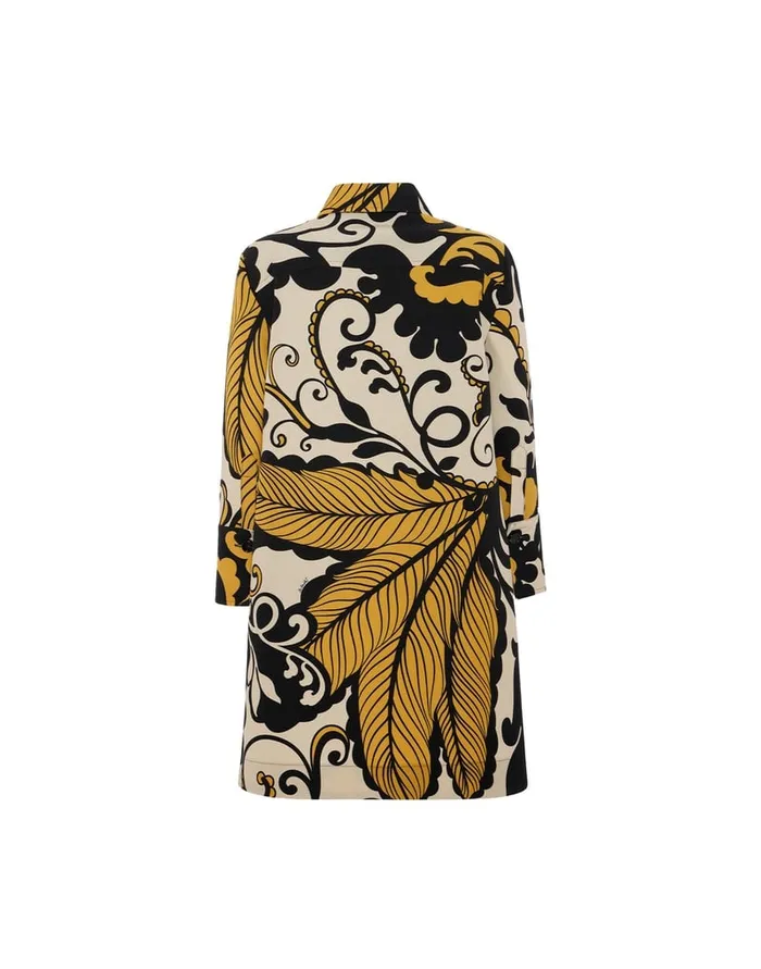 La Doublej Short Artemis Dress Marea Black and White In Cady Wool Women Dresses