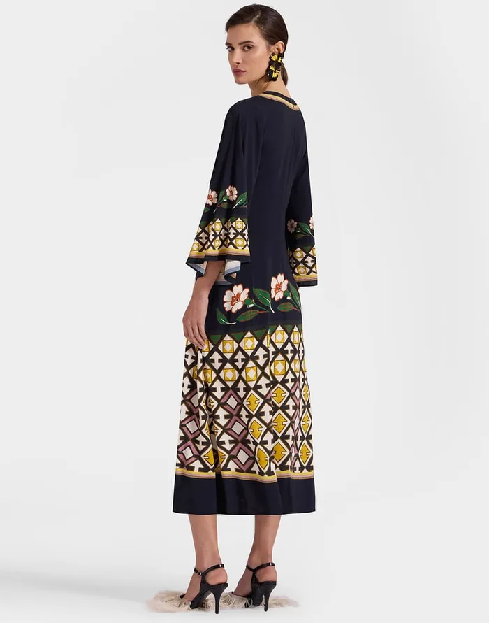 La Doublej Sorella Dress Dazed Place Black In Sable Women Dresses