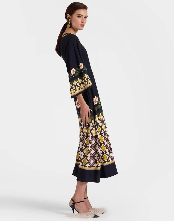 La Doublej Sorella Dress Dazed Place Black In Sable Women Dresses